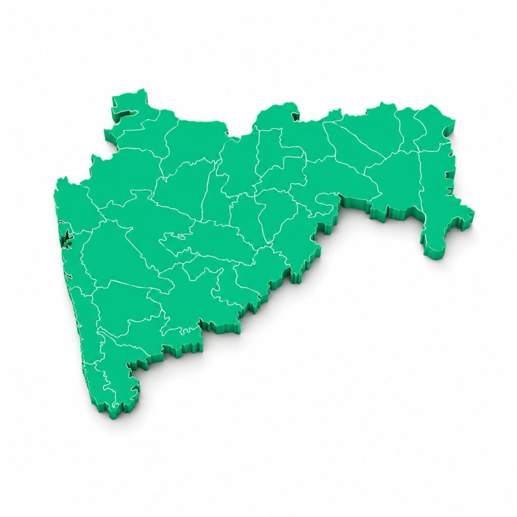 Maharashtra Map in Smileguard