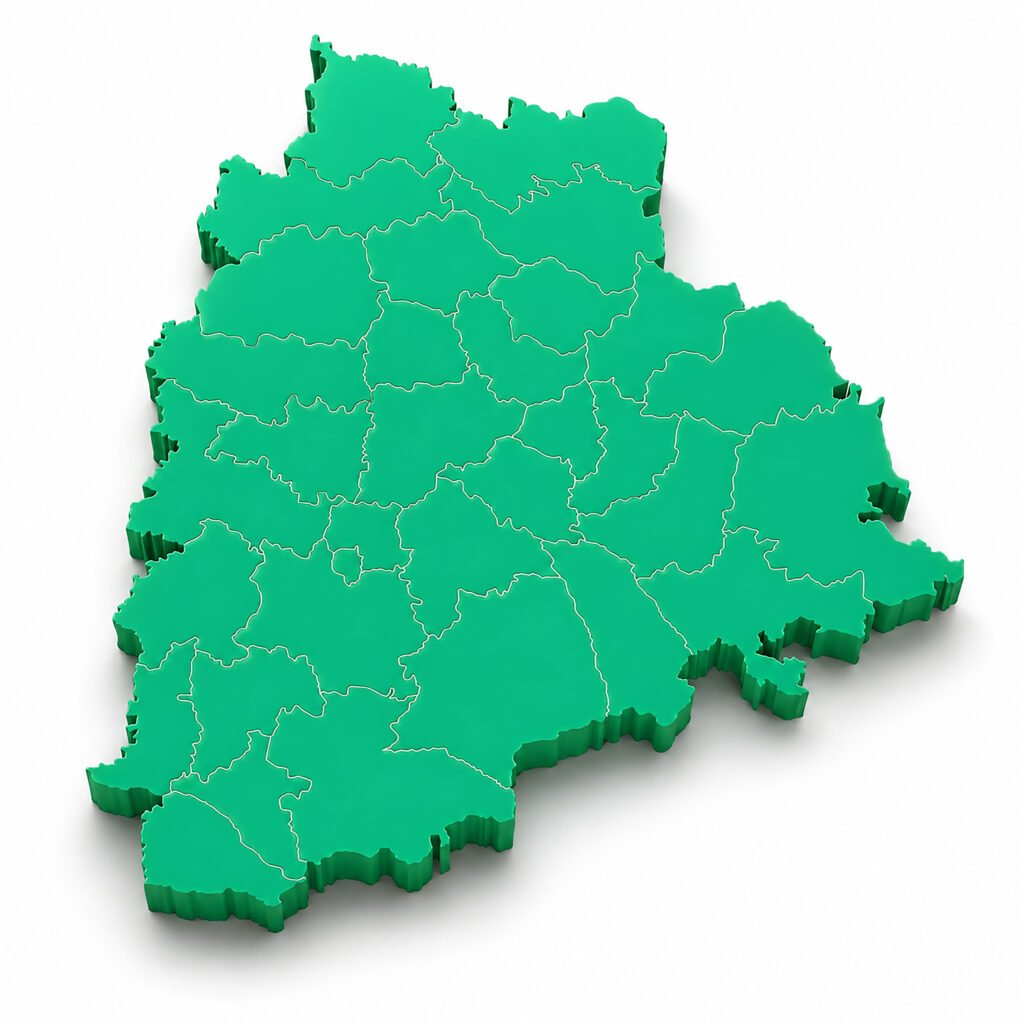 Telangana Map In smileguard