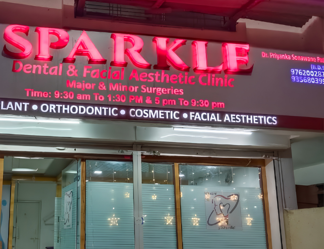Best Dental Clinic in Pimpri-Chinchwad - Sparkle Dental and Implant Clinic About us